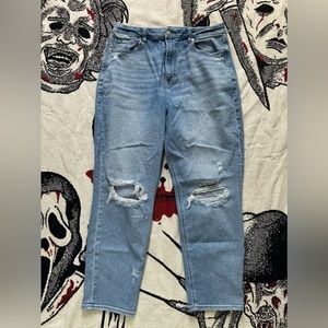 American eagle mom jeans size 12